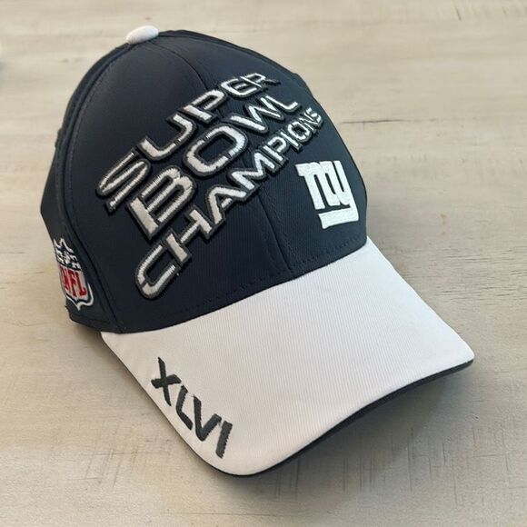 REEBOK Super Bowl NY Champion Hat NWT - Picture 1 of 4